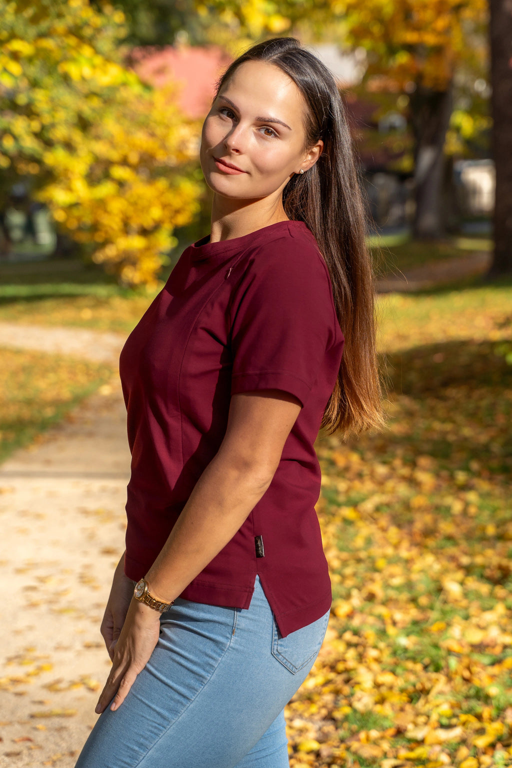 Ella ammetopp – Bordó