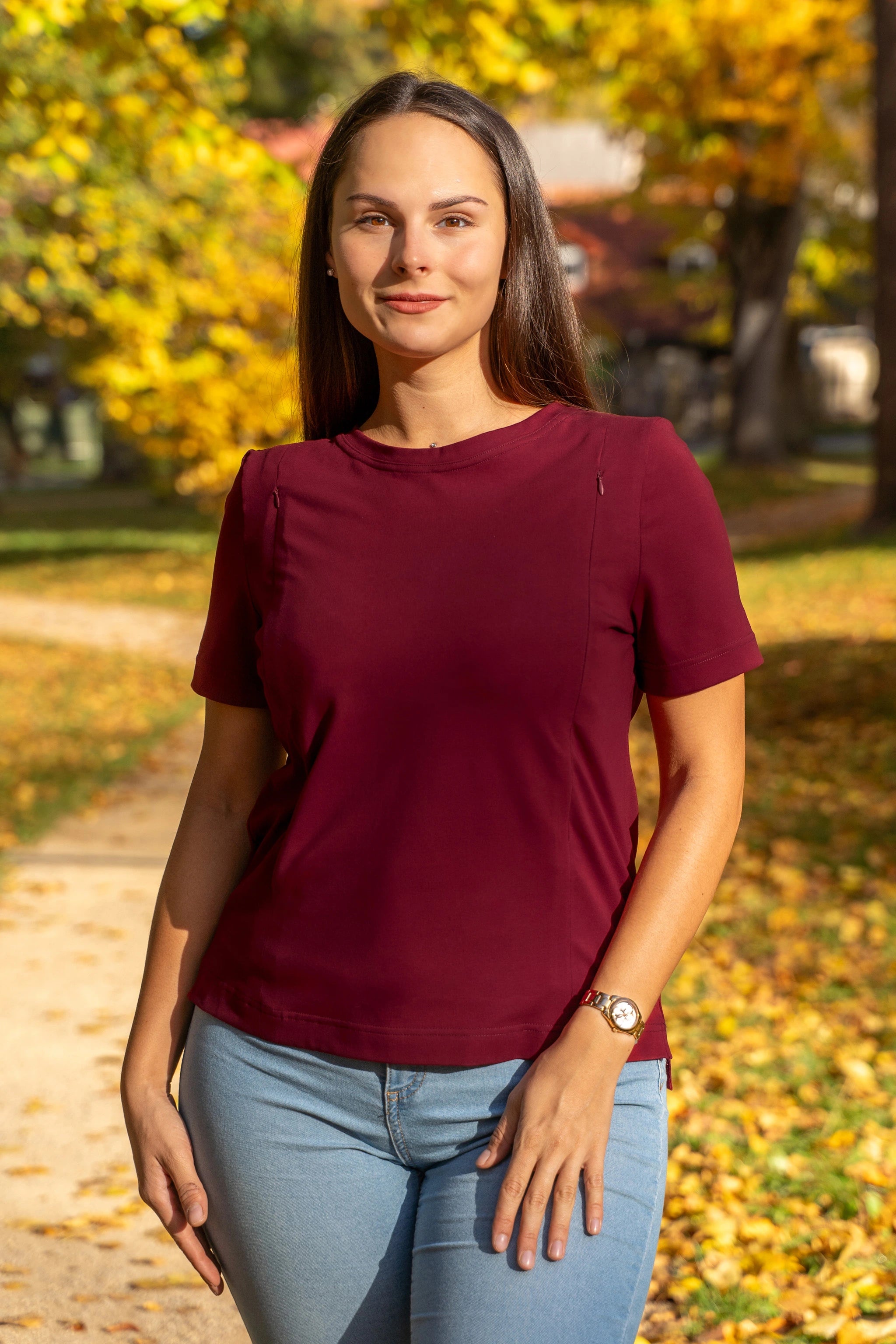 Ella ammetopp – Bordó